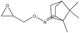 1,7,7-TRIMETHYL-BICYCLO[2.2.1]HEPTAN-2-ONE O-OXIRANYLMETHYL-OXIME Structure