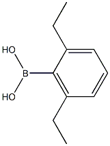 (2,6-DIETHYLPHENYL)BORONIC ACID Structure