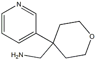 1-(4-PYRIDIN-3-YLTETRAHYDRO-2H-PYRAN-4-YL)METHANAMINE Structure