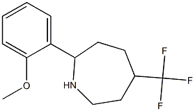 2-(2-METHOXYPHENYL)-5-(TRIFLUOROMETHYL)AZEPANE Structure