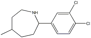 2-(3,4-DICHLOROPHENYL)-5-METHYLAZEPANE 구조식 이미지