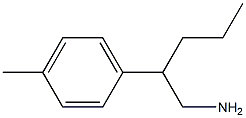 2-(4-METHYLPHENYL)PENTAN-1-AMINE Structure