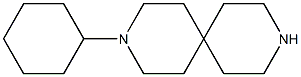 3-CYCLOHEXYL-3,9-DIAZASPIRO[5.5]UNDECANE 구조식 이미지