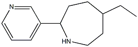 5-ETHYL-2-PYRIDIN-3-YLAZEPANE Structure