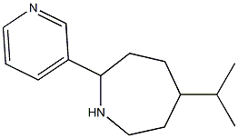 5-ISOPROPYL-2-PYRIDIN-3-YLAZEPANE 구조식 이미지