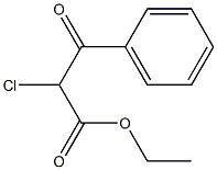 ETHYL 2-CHLORO-3-OXO-3-PHENYLPROPANOATE Structure