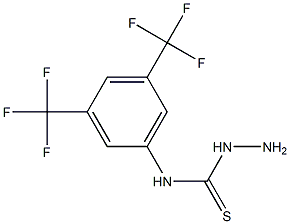 N1-[3,5-di(trifluoromethyl)phenyl]hydrazine-1-carbothioamide 구조식 이미지