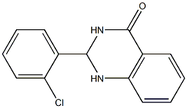 2-(2-chlorophenyl)-1,2,3,4-tetrahydroquinazolin-4-one Structure