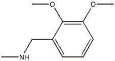 N-(2,3-dimethoxybenzyl)-N-methylamine Structure