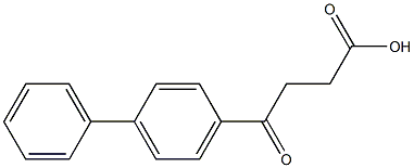 4-(1,1'-biphenyl-4-yl)-4-oxobutanoic acid 구조식 이미지