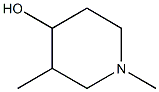 1,3-dimethylpiperidin-4-ol 구조식 이미지