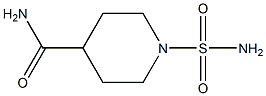 1-(aminosulfonyl)piperidine-4-carboxamide Structure