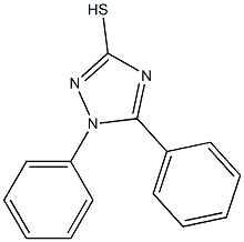 1,5-diphenyl-1H-1,2,4-triazole-3-thiol Structure