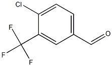 4-Chlor-3-trifluormethylbenzaldehyde 구조식 이미지