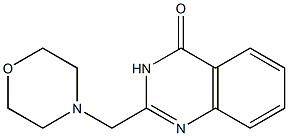 2-(morpholinomethyl)-4(3H)-quinazolinone 구조식 이미지