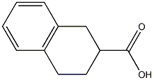 1,2,3,4-tetrahydronaphthalene-2-carboxylic acid Structure