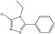 3-chloro-4-ethyl-5-phenyl-4H-1,2,4-triazole Structure