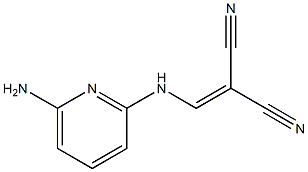 2-{[(6-amino-2-pyridyl)amino]methylidene}malononitrile Structure