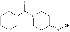 1-(cyclohexylcarbonyl)piperidin-4-one oxime 구조식 이미지