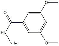 3,5-Dimethoxy-benzoic acid hydrazide Structure