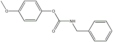 4-methoxyphenyl N-benzylcarbamate 구조식 이미지