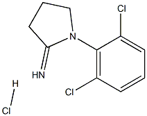 1-(2,6-dichlorophenyl)pyrrolidin-2-imine hydrochloride 구조식 이미지