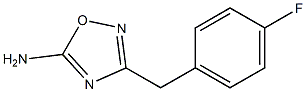 3-(4-fluorobenzyl)-1,2,4-oxadiazol-5-amine 구조식 이미지