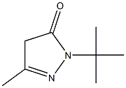 1-(tert-butyl)-3-methyl-4,5-dihydro-1H-pyrazol-5-one Structure