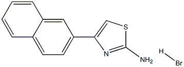 4-(2-naphthyl)-1,3-thiazol-2-amine hydrobromide Structure