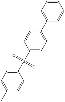 4-[(4-methylphenyl)sulfonyl]-1,1'-biphenyl Structure