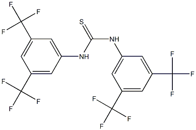 N,N'-di[3,5-di(trifluoromethyl)phenyl]thiourea Structure