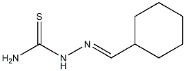 2-(cyclohexylmethylidene)hydrazine-1-carbothioamide Structure