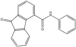 N4-phenyl-9-oxo-9H-fluorene-4-carboxamide Structure