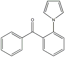 phenyl[2-(1H-pyrrol-1-yl)phenyl]methanone Structure