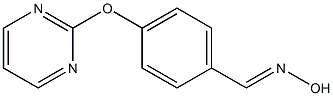 4-(pyrimidin-2-yloxy)benzaldehyde oxime 구조식 이미지