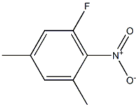 2,4-Dimethyl-6-fluoronitrobenzene 구조식 이미지