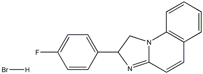 2-(4-fluorophenyl)-1,2-dihydroimidazo[1,2-a]quinoline hydrobromide 구조식 이미지