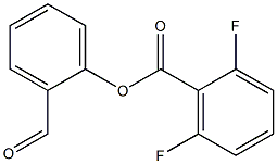 2-formylphenyl 2,6-difluorobenzoate Structure