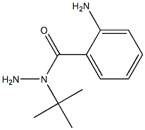 2-amino-N-(tert-butyl)benzenecarbohydrazide 구조식 이미지