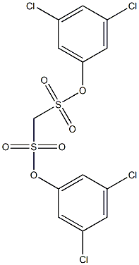 di(3,5-dichlorophenyl) methanedisulfonate 구조식 이미지