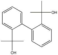 2-[2'-(1-hydroxy-1-methylethyl)[1,1'-biphenyl]-2-yl]propan-2-ol Structure