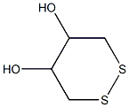 1,2-dithiane-4,5-diol Structure