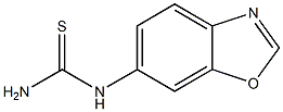 N-(1,3-benzoxazol-6-yl)thiourea Structure