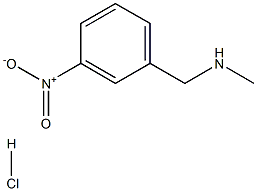 N-methyl-N-(3-nitrobenzyl)amine hydrochloride Structure