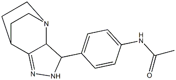 N1-[4-(1,4,5-triazatricyclo[5.2.2.0~2,6~]undec-5-en-3-yl)phenyl]acetamide Structure