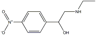 2-(ethylamino)-1-(4-nitrophenyl)ethan-1-ol Structure