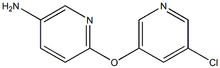 5-Amino-2-(3-chloropyrid-5-yloxy)pyridine Structure