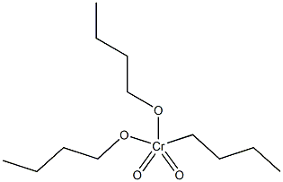 Tri-butyl chromate 구조식 이미지