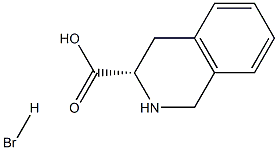 (S)-1,2,3,4-tetrahydro isoquinoline-3-carboxylic acid HBr Structure