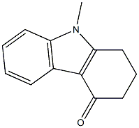 1,2,3,9-Tetrahydro-9-Methyl-4-oxo-carbazole 구조식 이미지